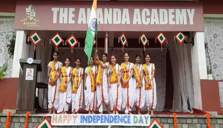 &lsquo;&rsquo;हल्द्वानी - आनंदा एकेडमी विद्यालय ने 79वें स्वतंत्रता दिवस ,पर भव्य और प्रेरणादायक समारोह का आयोजन किया&rsquo;&rsquo;