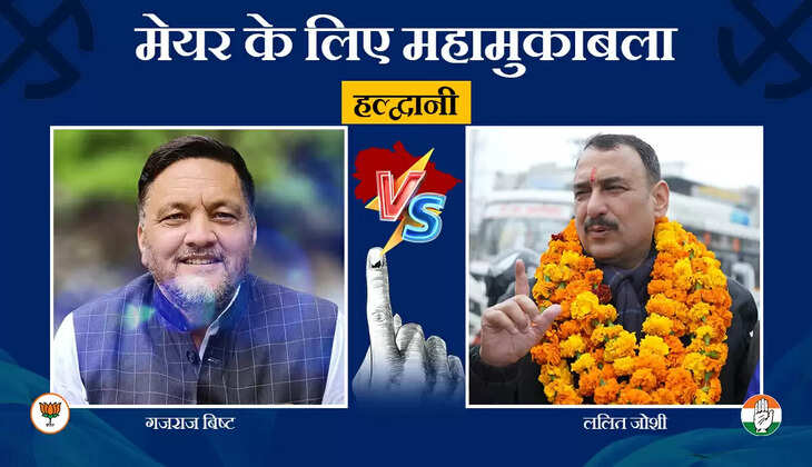 हल्द्वानी -  मेयर सीट पर हुआ फिर बड़ा उलटफेर, दूसरे चरण में कांग्रेस के ललित जोशी इतने वोटों से आगे