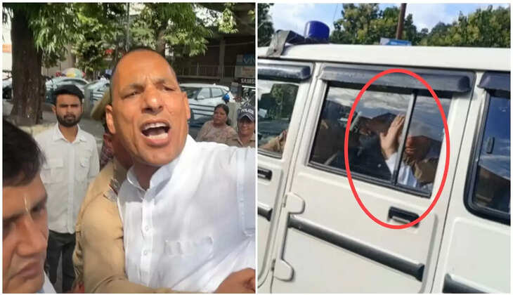 हल्द्वानी - सैकड़ों पुलिसकर्मियों और LIU की आंख में धूल झोंककर सर्किट हाउस के अंदर दाखिल हुए हरीश पनेरू, गिरफ्तार &nbsp;- वीडियो&nbsp;