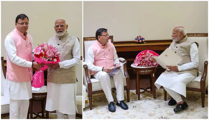 देहरादून - मुख्यमंत्री धामी ने प्रधानमंत्री नरेंद्र मोदी से नई दिल्ली में की मुलाकात, जानिए राज्य के किन - किन मुद्दों पर हुई चर्चा&nbsp;