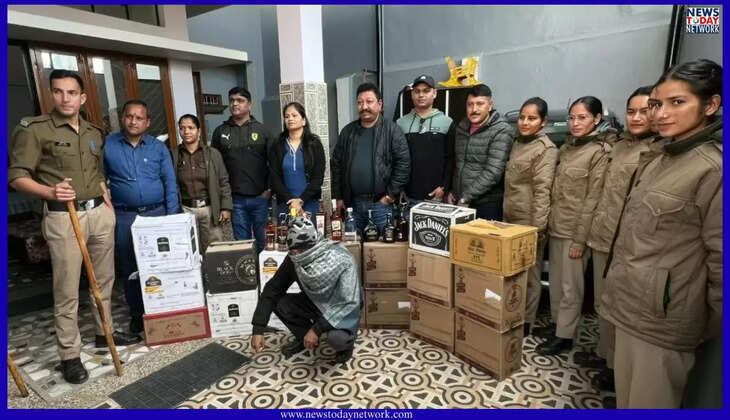उत्तराखंड - शराब माफिया का भंडाफोड़, यहां से डिफेंस के फर्जी लेबल लगाकर की जा रही थी तस्करी, तीन गिरफ्तार 