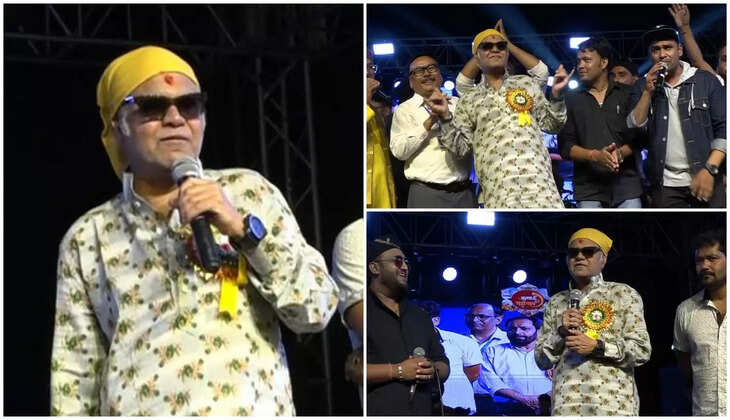 हल्द्वानी - हंसी के बादशाह एक्टर संजय मिश्रा इस उत्तराखंडी गायक के हैं फैन, मंच पर बोले मैं आपका हो गया प्रशंसक&nbsp;Bollywood Actor Sanjay Mishra 