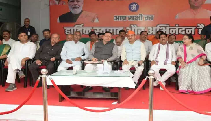 Cm uttarakhand pushkar singh dhami visit haldwani 