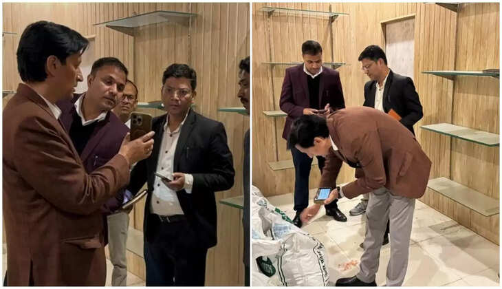 नैनीताल - कमिश्नर दीपक रावत ने यहां डाला छापा, भोले - भाले किसानों के साथ खेला जा रहा था खेल, आउटलेट कर डाला सील&nbsp;IAS Deepak Rawat 