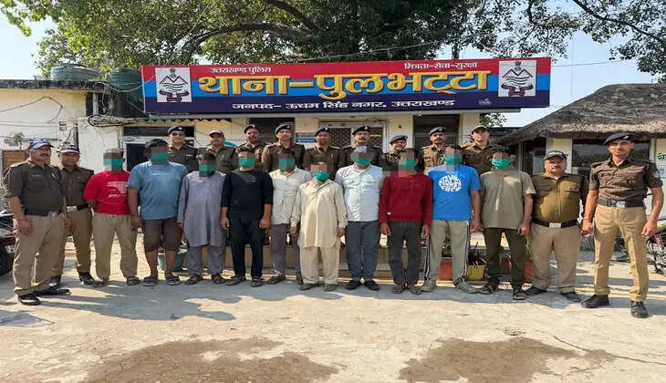 उत्तराखंड - अवैध पशु कटान पर छापा 10 गिरफ्तार, छह कुंतल मांस भी बरामद, आरोपियों के खिलाफ मुकदमा दर्ज&nbsp;