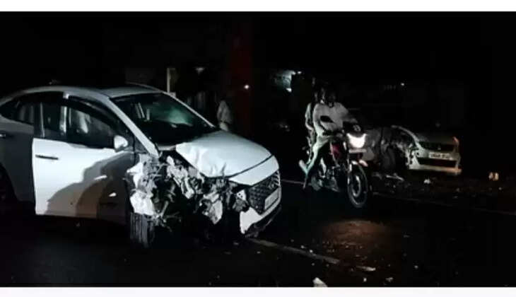 हल्द्वानी - दो कारों की भिड़ंत में एक की मौत दो घायल, देर रात यहां हो गया हादसा