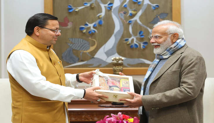 देहरादून - मुख्यमंत्री धामी ने नई दिल्ली में प्रधानमंत्री मोदी से की मुलाकात, जानिए राज्य के किन मुद्दों पर हुई बात 