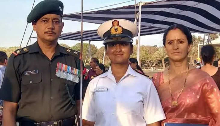 हल्द्वानी - भारतीय नौसेना में अधिकारी बनी हल्द्वानी की बेटी सुनीता, पिता भी हैं भारतीय सेना में सूबेदार 