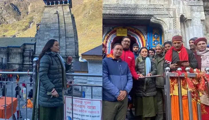 बद्री - केदार के दरबार पहुंचीं बॉलीवुड क्वीन, झलक को बेताब दिखे फैन, दो दिनों में यह तीन VIP कर चुके हैं दर्शन 