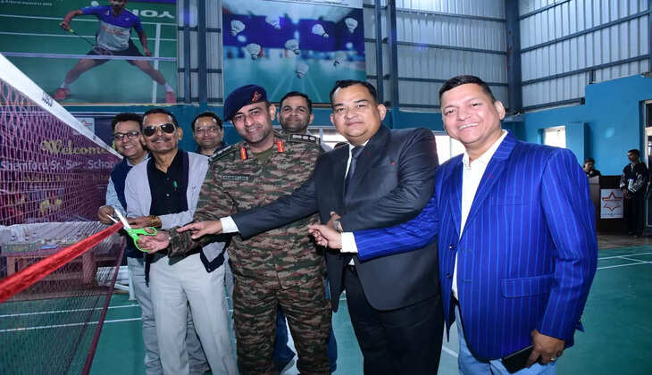 ‘’शैमफोर्ड सीनियर सेकन्डेरी स्कूल में इंटर-स्कूल बैडमिंटन चैंपियनशिप का आयोजन’’