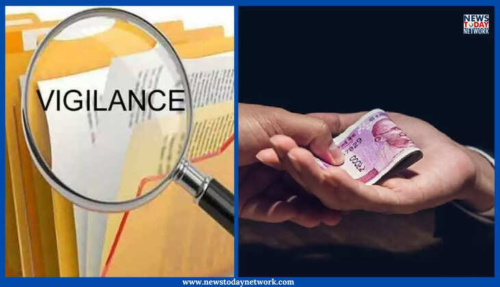 हल्द्वानी - विजिलेंस ने कानूनगो को 40 हजार की रिश्वत लेते रंगे हाथों दबोचा, इस काम के लिए कर रहा था डिमांड