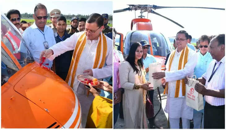 देहरादून - उत्तराखंड में आज से नई हैली सेवा शुरू, राज्य के &nbsp;इन दो पहाड़ी जिलों का सफ़र होगा आसान&nbsp;