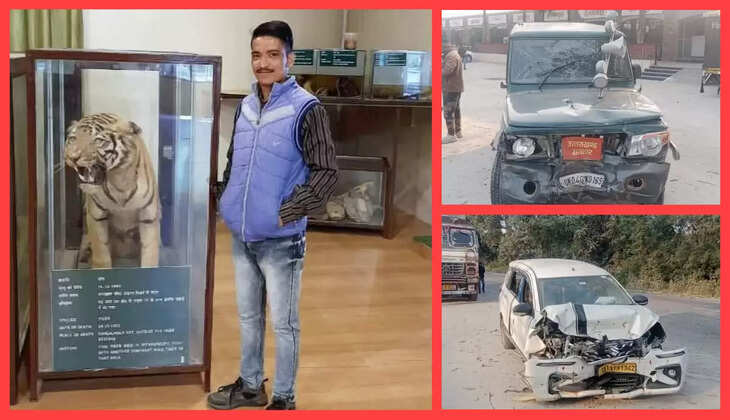 रामनगर- तस्करों को पकड़ने जा रहे वनकर्मी की सड़क दुर्घटना में मौत, तीन लोग घायल, दो हायर सेंटर रेफर