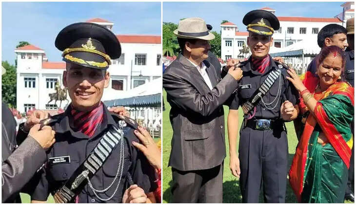 लालकुआं - पिथौरागढ़ निवासी सुंदर सिंह धामी बने सेना में लेफ्टिनेंट, परिवार में खुशी का माहौल 