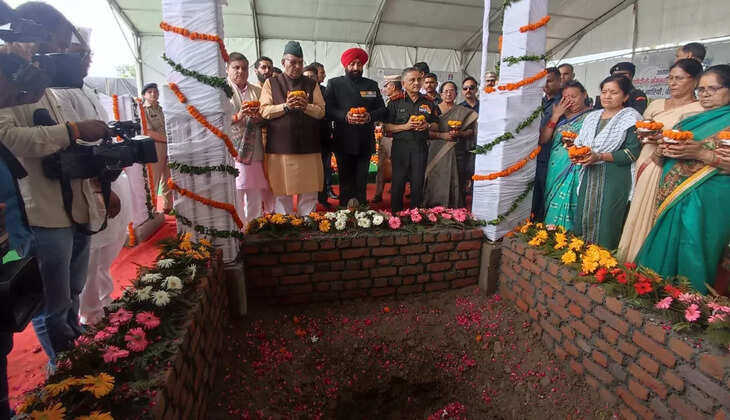 Sainya Dham Dehradun - CDS अनिल चौहान पहुंचे दून, अमर जवान ज्योति की यहां रखी आधारशिला