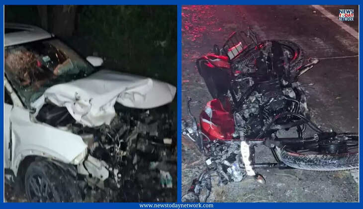 हल्द्वानी - तेज़ रफ्तार कार ने ली व्यवसायी की जान, हाईवे पर फिर हुआ दर्दनाक हादसा, लोगों का NH के खिलाफ आक्रोश 