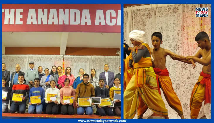 हल्द्वानी - आनंदा एकेडमी में नई पहल की शुरुआत के तहत भव्य ड्रामा कार्यक्रम, टॉपर्स छात्रों को मिली छात्रवृत्ति 