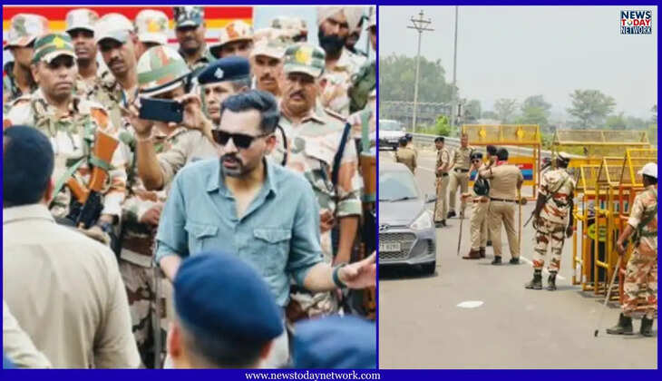 उत्तराखंड - पांवटा साहिब सीमा पर हालात सामान्य, निहंगों से डीएम-एसएसपी की कई दौर की बात, इस बात को लेकर अड़े हैं निहंग&nbsp;