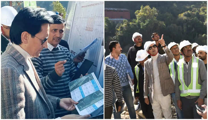 हल्द्वानी - कुमाऊं कमिश्नर दीपक रावत ने जमरानी बांध परियोजना का किया निरीक्षण, विभागों को दिए यह निर्देश 