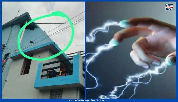 हल्द्वानी - झालर उतारते समय हाई टेंशन लाइन की चपेट में आया युवक, 70 फीसदी तक झुलसा हायर सेंटर रेफर 