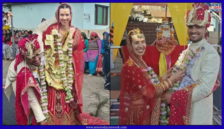 उत्तराखंड - लंदन की मेलोडी से देवभूमि के अक्षय नेगी ने रचाई शादी, विदेशी दुल्हन बोली सपना हुआ पूरा