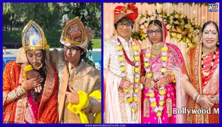 हल्द्वानी - यूट्यूबर सौरभ जोशी ने अवंतिका भट्ट संग यहां रचाई शादी, पहाड़ी रीति-रिवाजों में हुए सात फेरे sourav joshi weading 