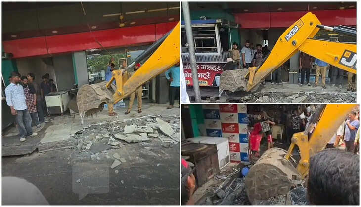 हल्द्वानी - अतिक्रमण पर प्रशासन की बड़ी कार्रवाई, तिकोनिया से वर्कशॉप लाइन तक चला बुल्डोज़र अभियान