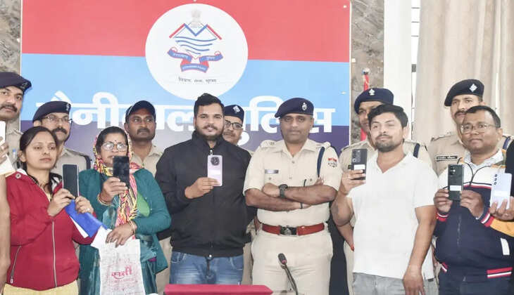 हल्द्वानी - नैनीताल पुलिस की बड़ी सफलता, 37.48 लाख के इतने मोबाइल बरामद, लोगों के चेहरे खिले