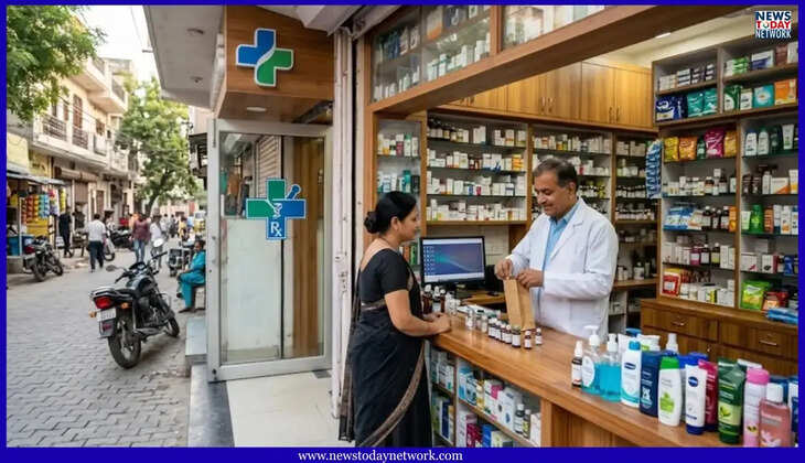 हल्द्वानी - दवा कारोबारियों के हड़ताल का मिला जुला असर, दो धड़ों में बंटे संगठन, रिटेल की कई दुकानें खुली&nbsp;