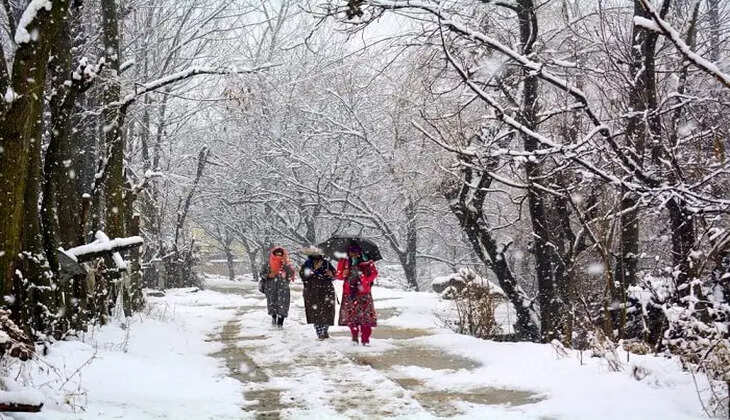 Uttarakhand Weather - अगले तीन दिन भारी बारिश और बर्फ़बारी का यलो अलर्ट, मौसम विभाग ने जारी की एडवाइजरी&nbsp; uttarakhand snowfall news 