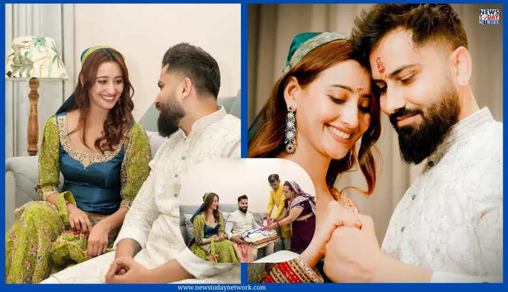 Shweta Mahara Roka - अदाकारा श्वेता महारा ने इस हैंडसम लड़के से रचाया रोका, नौ साल पुराने रिश्ते को मिली पारिवारिक NOC 