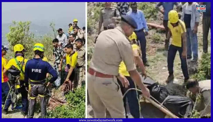 Uttarakhand Accident - यहां हुआ दर्दनाक हादसा, 500 मीटर गहरी खाई में गिरी कार, ब्रेक फेल होने की आशंका, चार की मौत