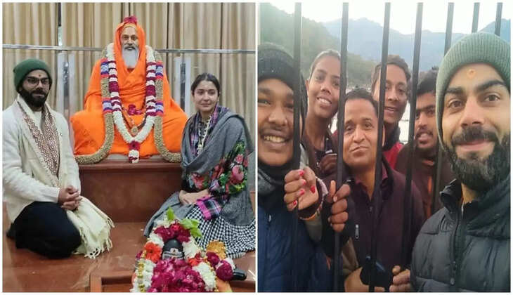 Virat Anushka in Uttarakhand - फिर उत्तराखंड पहुँचे विराट और अनुष्का, अब यहाँ लगाया ध्यान&nbsp;