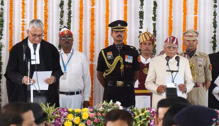 देहरादून - डॉ. ढाल सिंह बिसेन ने उत्तराखंड के राज्यपाल पद की ली शपथ, बने नौवें गवर्नर&nbsp;