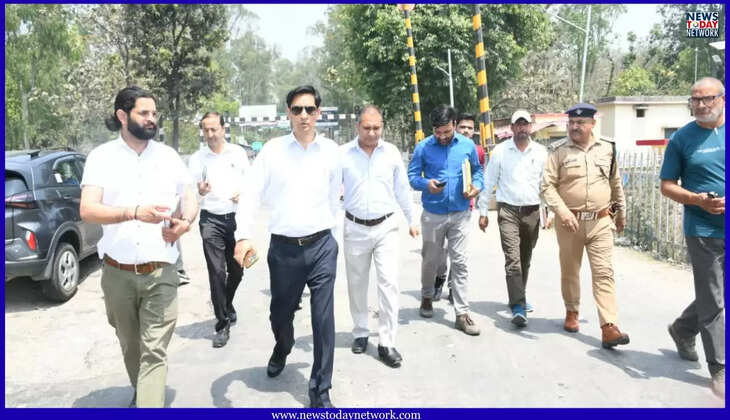 हल्द्वानी - आयुक्त दीपक रावत ने हल्द्वानी-रूद्रपुर स्टेट हाइवे का किया निरीक्षण, इन कार्यों पर जताई कड़ी नाराजगी