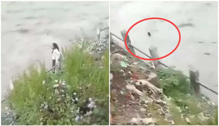 Kumaon News - युवती ने चुनी ख़ौफनाक मौत, लोग चिल्लाते रहे और नदी में मार दी छलांग, वीडियो हो रहा है वायरल!