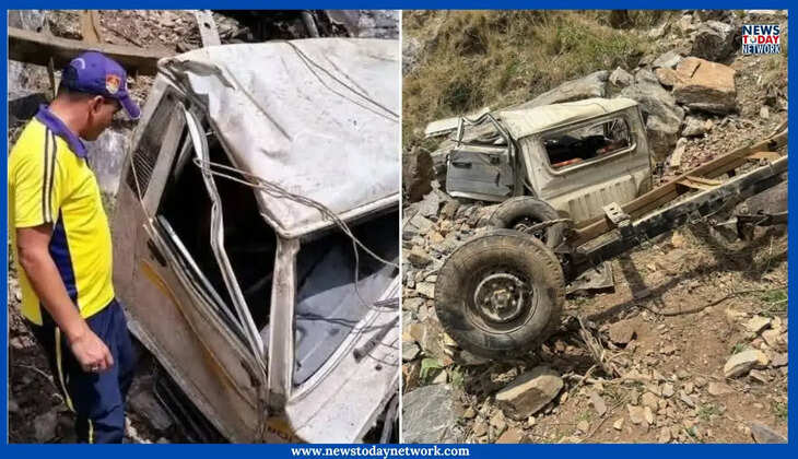 Uttarakhand Accident - पहाड़ में अब यहां हो गया दर्दनाक हादसा, गहरी खाई में गिरा पिकअप, उड़े परखच्चे, एक की मौत&nbsp;