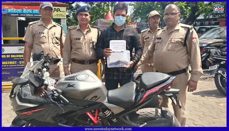 हल्द्वानी - भोटिया पड़ाव में महिला से चेन स्नैचिंग का आरोपी हिस्ट्रीशीटर गिरफ्तार, 10 से अधिक मुकदमे हैं दर्ज&nbsp;