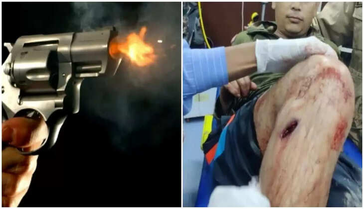 हल्द्वानी - वन कर्मियों और तस्करों के बीच फिर रात में हुई मुठभेड़, एक वनकर्मी को लगी गोली STH में कराया भर्ती 