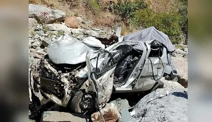 Uttarakhand Accident - उत्तराखंड में दर्दनाक सड़क हादसा, खाई में गिरी कार, दो बच्चों समेत छह लोगों की हुई मौत