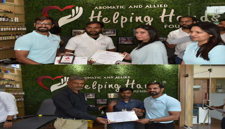 Aromatic फाउंडेशन ने आयोजित किया रक्तदान शिविर, सैकड़ों लोगों की उमड़ी भीड़