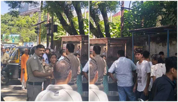 हल्द्वानी - भटूरे के स्टॉल पर जमकर हुई हाथापाई, स्टॉल संचालक से मारपीट करने वाला युवक फरार 