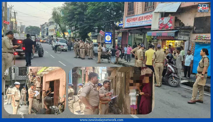 हल्द्वानी - बनभूलपुरा में फिर की बड़ी कार्रवाई, पुलिस की 06 टीमों ने की रेड से इलाके में मचा हड़कंप, 82 पर हुआ एक्शन&nbsp;