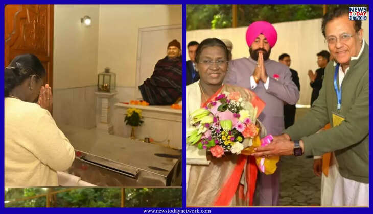 Kanchi Dham - कैंची धाम में बना इतिहास, बाबा नीब करौरी के कैंची आश्रम आने वाली देश की पहली राष्ट्रपति बनीं द्रौपती मुर्मू 