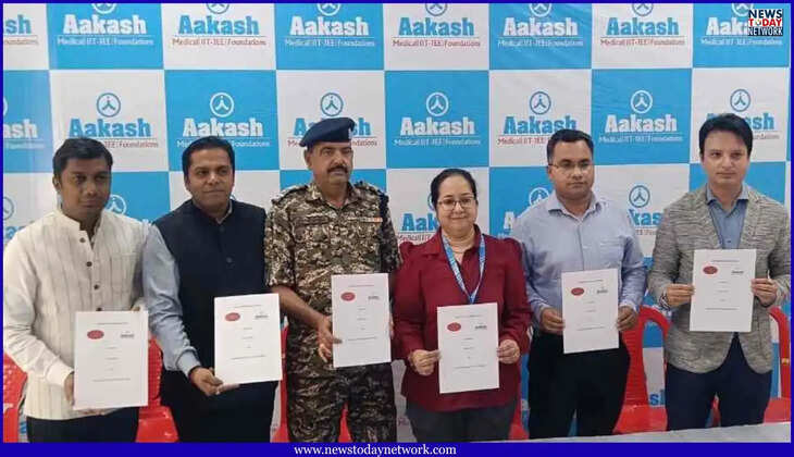 हल्द्वानी - आकाश एजुकेशनल ने आर्मी और अर्धसैनिक बलों के साथ किया MOU, जवानों व परिवारों को मिलेगा यह शैक्षणिक सहयोग