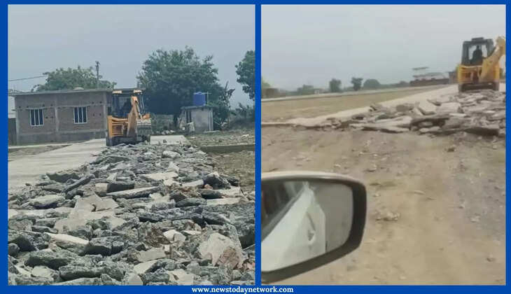 हल्द्वानी - 17 बीघा सरकारी ज़मीन करवाई अतिक्रमण मुक्त, पूर्व प्रशासनिक अधिकारियों पर उठे यह सवाल