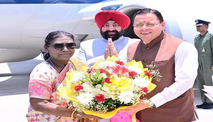 देहरादून - दो दिवसीय उत्तराखंड दौरे पर राष्ट्रपति द्रौपदी मुर्मू, कल इस महत्वपूर्व कार्यक्रम में करेंगीं शिरकत&nbsp;