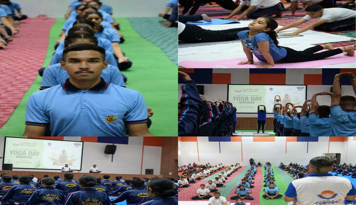 ‘’ग्राफिक एरा हिल यूनिवर्सिटी हल्द्वानी में अंतर्राष्ट्रीय योग दिवस का सफल आयोजन’’