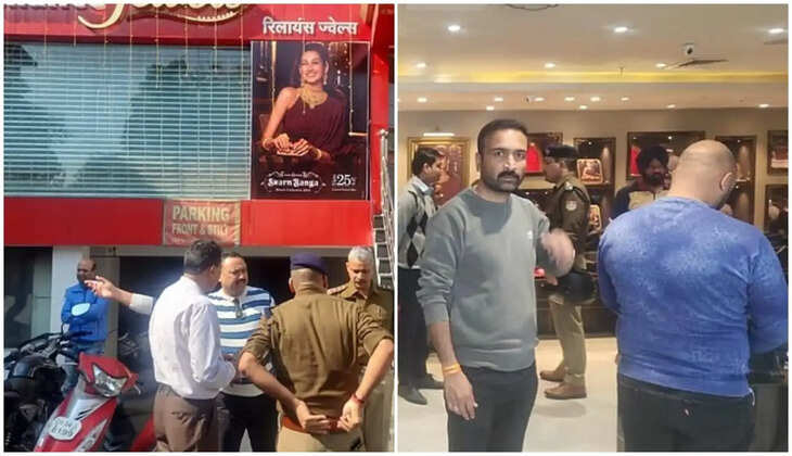 Uttarakhand News - दिनदहाड़े रिलायंस ज्वेलरी शोरूम में करोड़ों की चोरी, फिल्मी स्टाइल में बदमाशों ने डाली डकैती&nbsp;