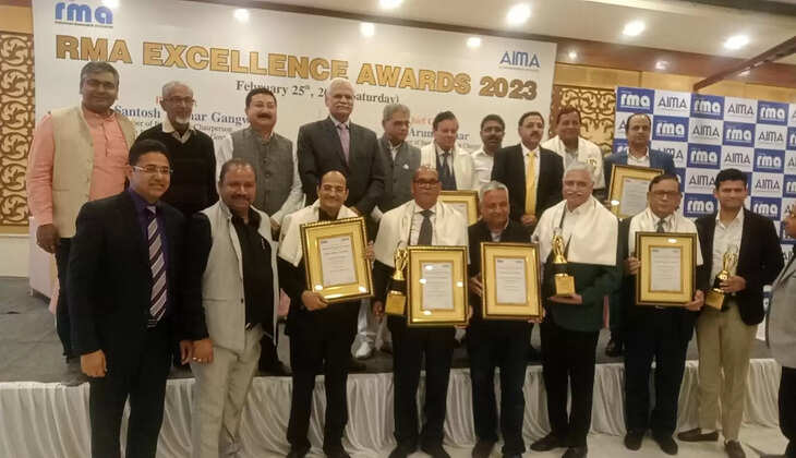 आरएमए ने बरेली की हस्तियों को प्रदान किए एक्सीलेंस अवार्ड 